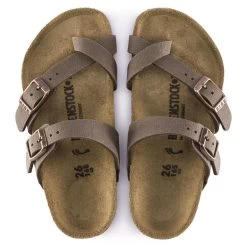 Birkenstock Mayari Kids Birko-Flor Nubuck -Sandal Style Shop 1015552 top