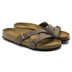 Birkenstock Yao Birko-Flor Nubuck -Sandal Style Shop 1016329 pair