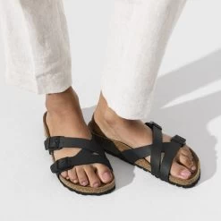 Birkenstock Yao Birko-Flor -Sandal Style Shop 1016687 f closeup f