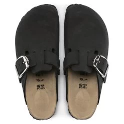 Birkenstock Boston Big Buckle Nubuck Leather Black 16 Birkenstock Boston Big Buckle Nubuck Leather Black -Sandal Style Shop 1016995 top