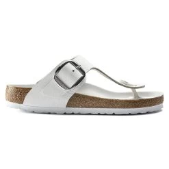 Birkenstock Gizeh Big Buckle Natural Leather -Sandal Style Shop 1018885 side