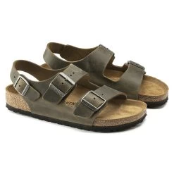 Birkenstock Milano BS Oiled Leather 17 Birkenstock Milano BS Oiled Leather -Sandal Style Shop 1019336 pair