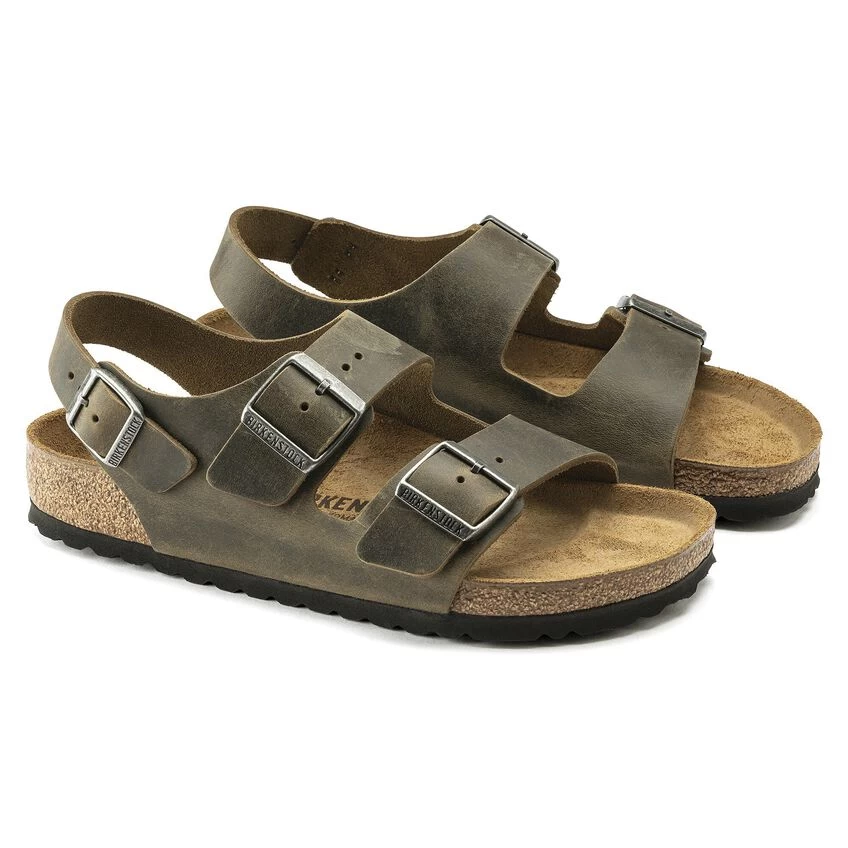 Birkenstock Milano BS Oiled Leather 9 Birkenstock Milano BS Oiled Leather - Image 7