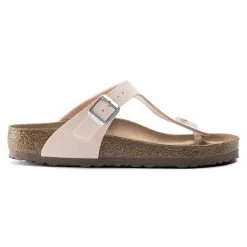 Birkenstock Gizeh Birko-Flor Nubuck -Sandal Style Shop 1019656 side
