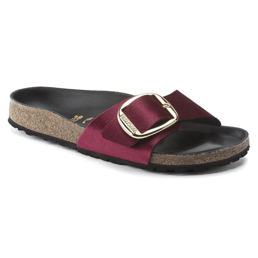 Birkenstock Madrid Big Buckle Rivet Logo Velvet 4 Birkenstock Madrid Big Buckle Rivet Logo Velvet - Image 2