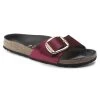 Birkenstock Madrid Big Buckle Rivet Logo Velvet -Sandal Style Shop 1020153