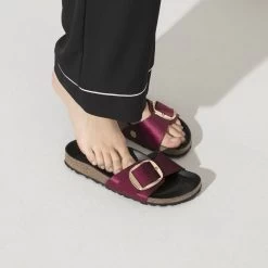Birkenstock Madrid Big Buckle Rivet Logo Velvet 21 Birkenstock Madrid Big Buckle Rivet Logo Velvet -Sandal Style Shop 1020153 detail 8