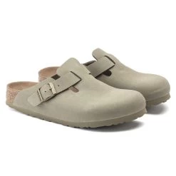 Birkenstock Boston Birko-Flor Nubuck -Sandal Style Shop 1020506 pair