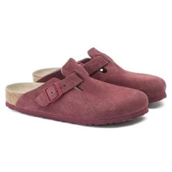 Birkenstock Boston Suede Leather -Sandal Style Shop 1020534 pair