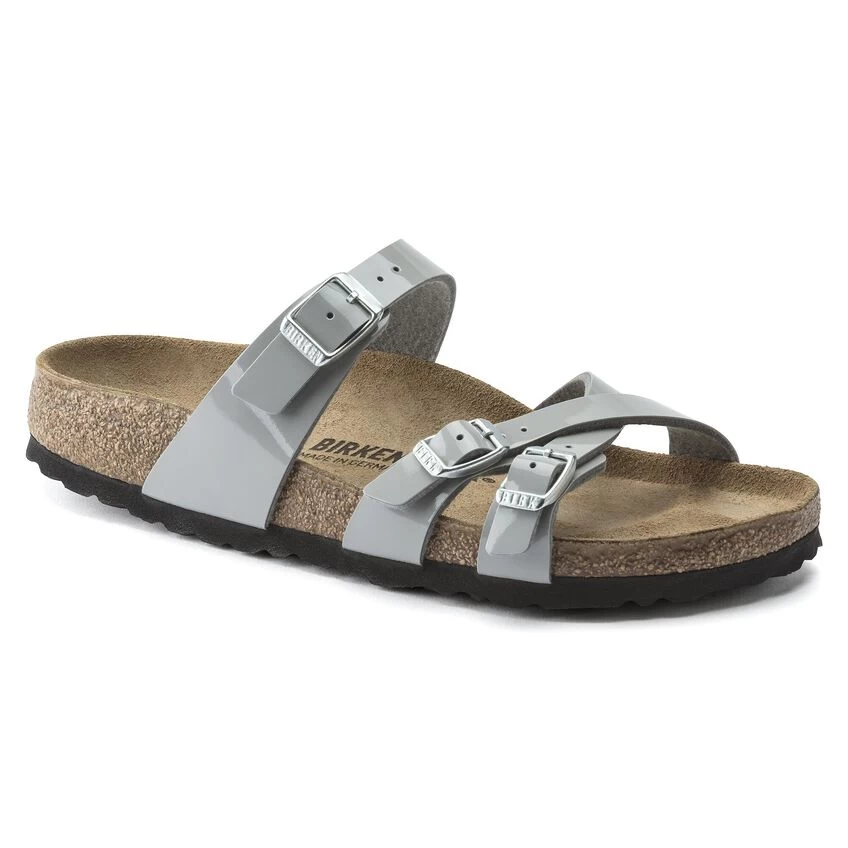 Birkenstock Franca Birko-Flor Patent 4 Birkenstock Franca Birko-Flor Patent - Image 2