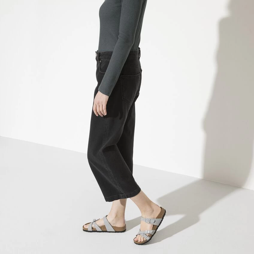 Birkenstock Franca Birko-Flor Patent 5 Birkenstock Franca Birko-Flor Patent - Image 3