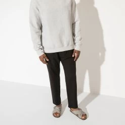 Birkenstock Lugano Suede Leather -Sandal Style Shop 1020932 f look m