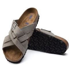 Birkenstock Lugano Suede Leather -Sandal Style Shop 1020932 sole