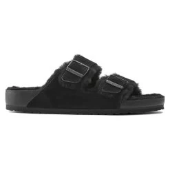 Birkenstock Arizona Shearling Suede Leather -Sandal Style Shop 1021045 side