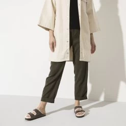 Birkenstock Arizona Shearling Oiled Leather -Sandal Style Shop 1021049 f look f