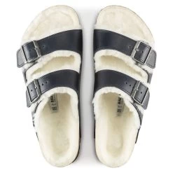 Birkenstock Arizona Shearling Oiled Leather -Sandal Style Shop 1021063 top