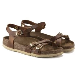 Birkenstock Kumba Oiled Leather -Sandal Style Shop 1021489 pair