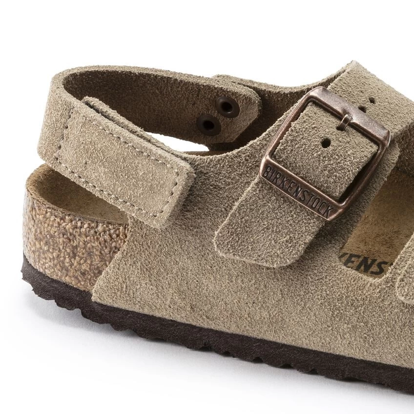 Birkenstock Milano HL Kids Suede Leather 9 Birkenstock Milano HL Kids Suede Leather - Image 7
