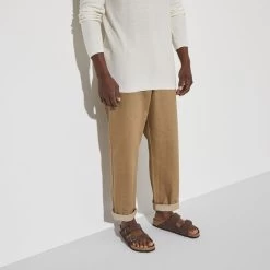 Birkenstock Arizona Nubuck Leather -Sandal Style Shop 1022457 f look m