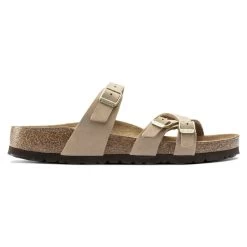 Birkenstock Franca Nubuck Leather -Sandal Style Shop 1022956 side