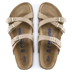 Birkenstock Franca Nubuck Leather -Sandal Style Shop 1022956 top