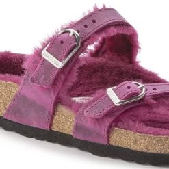 Birkenstock Mayari Shearling Oiled Leather -Sandal Style Shop 1023199 detail 1
