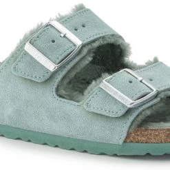Birkenstock Arizona Shearling Suede Leather 20 Birkenstock Arizona Shearling Suede Leather -Sandal Style Shop 1023259 detail 1