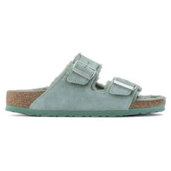 Birkenstock Arizona Shearling Suede Leather 19 Birkenstock Arizona Shearling Suede Leather -Sandal Style Shop 1023259 side