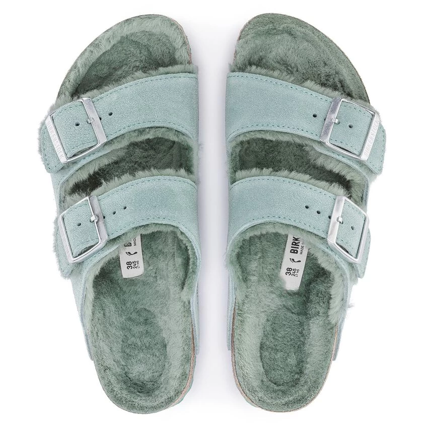 Birkenstock Arizona Shearling Suede Leather 8 Birkenstock Arizona Shearling Suede Leather - Image 6