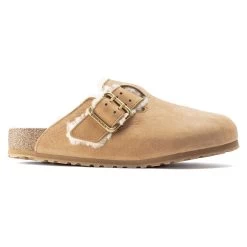 Birkenstock Boston Nubuck Leather 17 Birkenstock Boston Nubuck Leather -Sandal Style Shop 1023307 side