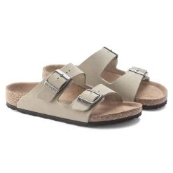 Birkenstock Arizona Kids Birko-Flor Nubuck 13 Birkenstock Arizona Kids Birko-Flor Nubuck -Sandal Style Shop 1023408 pair