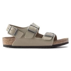 Birkenstock Milano Kids Birko-Flor Nubuck -Sandal Style Shop 1023423 side