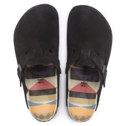 Birkenstock Boston Suede Leather Black 17 Birkenstock Boston Suede Leather Black -Sandal Style Shop 1023452 top