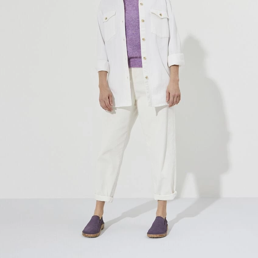 Birkenstock Callan Suede Leather Dark Berry 5 Birkenstock Callan Suede Leather Dark Berry - Image 3