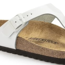 Birkenstock Gizeh Natural Leather Patent -Sandal Style Shop 1023897 detail 1