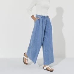 Birkenstock Gizeh Natural Leather Patent -Sandal Style Shop 1023897 f look f