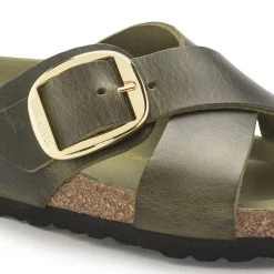 Birkenstock Siena Big Buckle Oiled Leather -Sandal Style Shop 1024053 detail 1