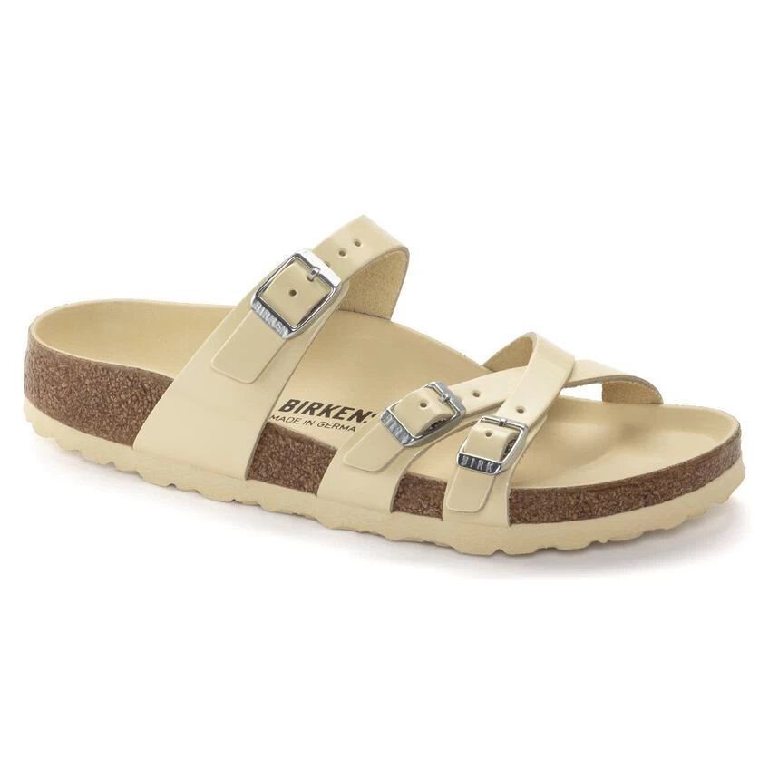 Birkenstock Franca Natural Leather Patent 4 Birkenstock Franca Natural Leather Patent - Image 2