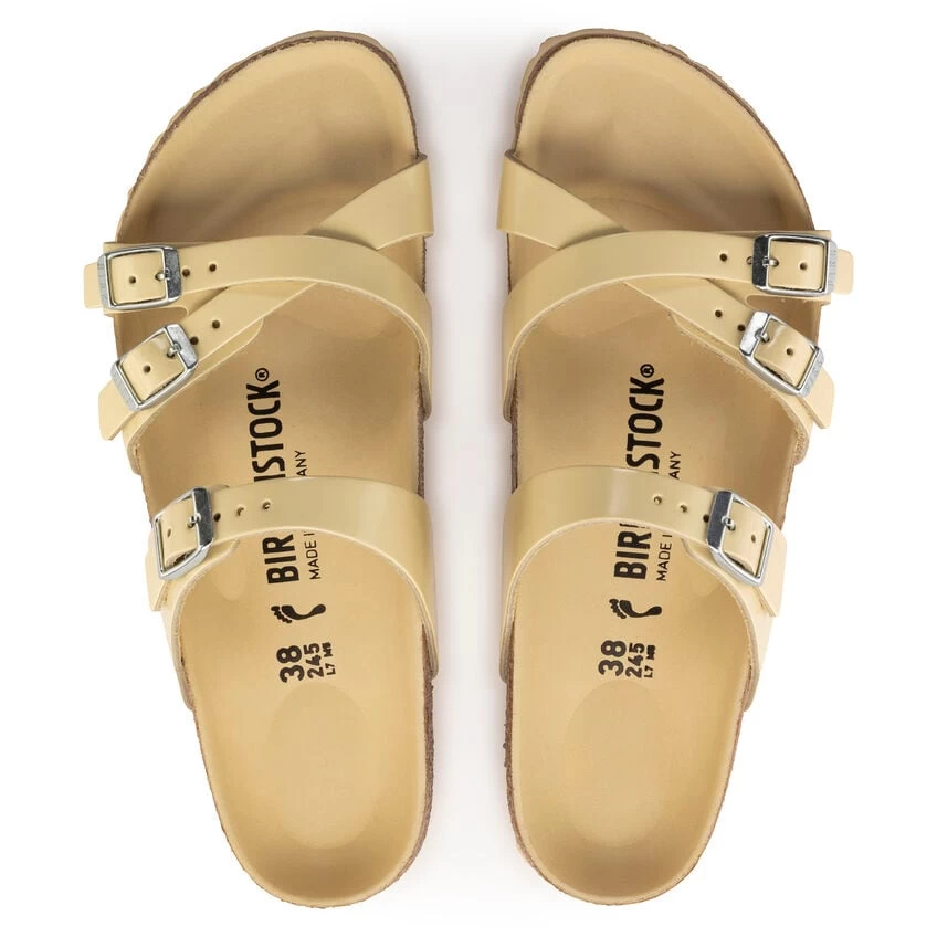 Birkenstock Franca Natural Leather Patent 8 Birkenstock Franca Natural Leather Patent - Image 6