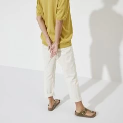 Birkenstock Gizeh Natural Leather Patent -Sandal Style Shop 1024273 f look f