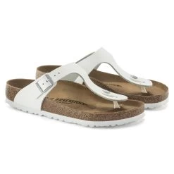 Birkenstock Gizeh Natural Leather -Sandal Style Shop 1024328 pair