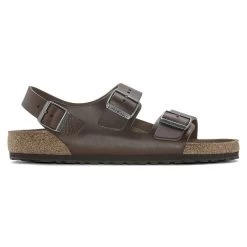 Birkenstock Milano Natural Leather -Sandal Style Shop 1024911 side