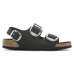 Birkenstock Milano Big Buckle Oiled Leather 19 Birkenstock Milano Big Buckle Oiled Leather -Sandal Style Shop 1024943 side