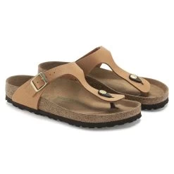 Birkenstock Gizeh Birko-Flor Nubuck 17 Birkenstock Gizeh Birko-Flor Nubuck -Sandal Style Shop 1025049 pair