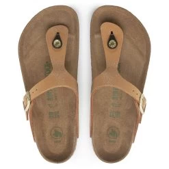 Birkenstock Gizeh Birko-Flor Nubuck 16 Birkenstock Gizeh Birko-Flor Nubuck -Sandal Style Shop 1025049 top