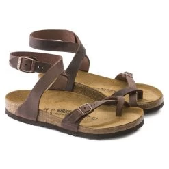 Birkenstock Yara Oiled Leather Habana 17 Birkenstock Yara Oiled Leather Habana -Sandal Style Shop 13391 pair