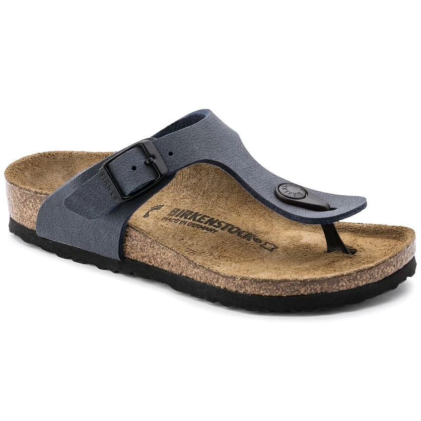 Birkenstock Gizeh Birko-Flor Nubuck Navy 3 Birkenstock Gizeh Birko-Flor Nubuck Navy