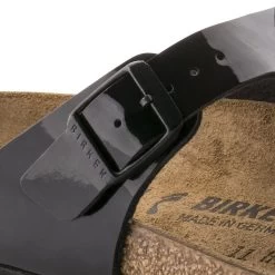 Birkenstock Gizeh Birko-Flor Patent 37 Birkenstock Gizeh Birko-Flor Patent -Sandal Style Shop 43661 detail 1