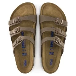 Birkenstock Florida Birko-Flor Nubuck -Sandal Style Shop 53881 top