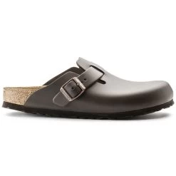 Birkenstock Boston Natural Leather -Sandal Style Shop 60103 side